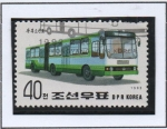 Sellos de Asia - Corea del norte -  Transportes:Trolley Bus, Kwangbok Sonyon
