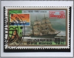 Stamps North Korea -  Barcos: Gorch Foch