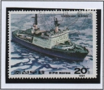 Stamps North Korea -  Barcos: Arktika