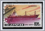 Stamps North Korea -  Barcos: Pongdaesan