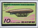 Sellos del Mundo : Asia : Corea_del_norte : Dirigibles: Clement-Bayard Airship Fleurus