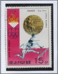 Sellos de Asia - Corea del norte -  Ganadores, 21 d' Montreal: Oro Vallas Chico Drut