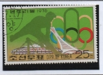 Sellos de Asia - Corea del norte -  Juegos Olímpicos d' Montreal:  Gimnasta