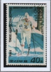 Stamps North Korea -  Juegos Olimpicos d' Invierno Lago Placido: Esquí d' Fondo
