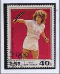 Sellos de Asia - Corea del norte -  Roland Garros: Steffi Gran