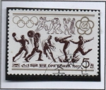 Stamps North Korea -  Complejo deportivo Chongchun Street: Varios deportes