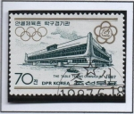 Stamps North Korea -  Complejo deportivo Chongchun Street: Gimnasio 