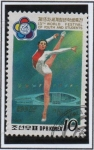 Stamps North Korea -  Festival Mundial d`l` Juventud: Bailarina