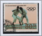 Stamps North Korea -  Juegos Pre-Olímpicos, Los Angeles'84: Judo