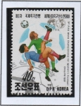 Sellos de Asia - Corea del norte -  Campeonato Mundial de Futbol Femenino China: Tijereta
