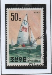 Stamps North Korea -  Feria Riccione'92: Yate Clase 470