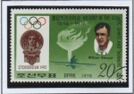 Sellos de Asia - Corea del norte -  Historia d' l' Juegos Olimpicos y los Ganadores: Willian Kinnear Estocolmo 1912