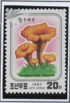 Sellos de Asia - Corea del norte -  Hongos Cantharellus Cibarius