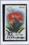 Stamps North Korea -  Flores : Kafir Lirio