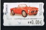 Stamps Spain -  AMTS Museo Historia Automocion   Salamanca  Pegaso Z-102-SS  Spyder Serra prototipo  1955