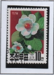Stamps North Korea -  Magnolia