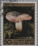 Stamps North Korea -  Setas y Minerales: Russula