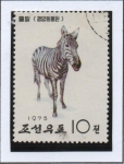 Sellos de Asia - Corea del norte -  Pyongyang Zoo: Cebra