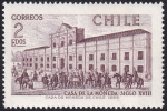 Stamps : America : Chile :  Casa de la Moneda