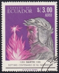 Stamps Ecuador -  Dante