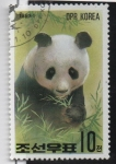 Stamps North Korea -  Oso Panda