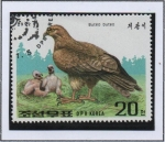 Stamps North Korea -  Aves d' Presa: Alcón