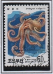 Stamps North Korea -  Cefalópodos: Pulpo