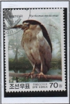 Stamps North Korea -  Aves: Nycticorax nycticorax