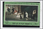 Stamps North Korea -  Escenas d' l' revolucionaria opera l' niña d' l' flores