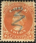 Stamps America - Chile -  CristÃ³bal ColÃ³n. Correos porte franco.