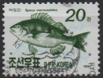Stamps North Korea -  Peces: Besugo