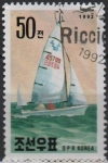 Stamps North Korea -  Feria Riccione'92: Yate Clase 470