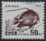 Stamps North Korea -  Coralfis Banderin