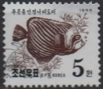 Stamps North Korea -  Pez Mariposa Imperial