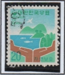 Stamps South Korea -  Protecion d' l' Naturaleza