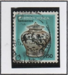 Stamps : Asia : South_Korea :  Tarro d