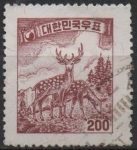 Sellos del Mundo : Asia : Corea_del_sur : Ciervos
