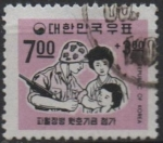 Sellos del Mundo : Asia : Corea_del_sur : Soldado y niño