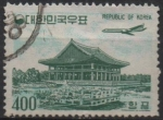 Stamps : Asia : South_Korea :  Pabellon Kyunghoeru