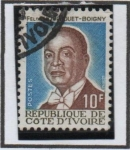 Stamps Ivory Coast -  Houphouet-Boighy