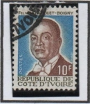 Sellos del Mundo : Africa : Costa_de_Marfil : Houphouet-Boighy