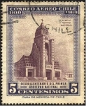 Stamps Chile -  TEMPLO VOTIVO NACIONAL. Sequiscentenario del primer gobierno nacional.