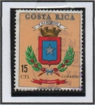 Stamps Costa Rica -  Escudos d' Ciudades: San Jose