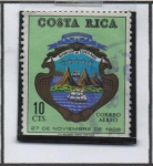 Stamps Costa Rica -  Escudos d' Costa Rica: 27 Nov. 1906