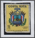 Stamps Costa Rica -  Escudos d' Costa Rica: 29 Sep. 1848