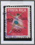 Sellos de America - Costa Rica -  Salto