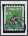 Stamps Costa Rica -  Boxeo