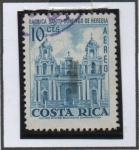 Sellos de America - Costa Rica -  Iglesias y templos: Bas. d' S. Domingo