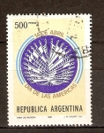 Stamps : America : Argentina :  Emblema