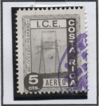 Stamps : America : Costa_Rica :  Lineas Electricas